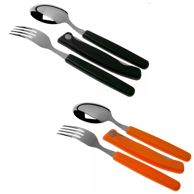 Set de 3 couverts: cuillère à soupe, fourchette et couteau