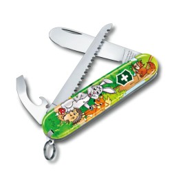 Couteau de Poche "My First Victorinox " + Tour de cou + Livre de coloriage - Lapin Couteau de Poche "My First Victorinox " + Tour de cou + Livre de coloriage - Lapin