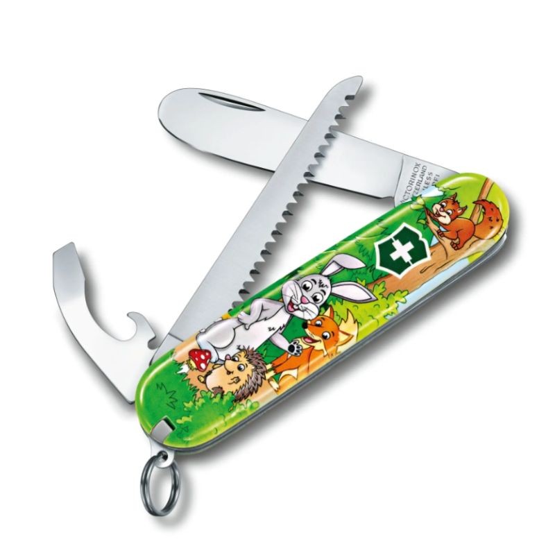 Couteau de Poche "My First Victorinox " + Tour de cou + Livre de coloriage - Lapin Couteau de Poche "My First Victorinox " + Tour de cou + Livre de coloriage - Lapin