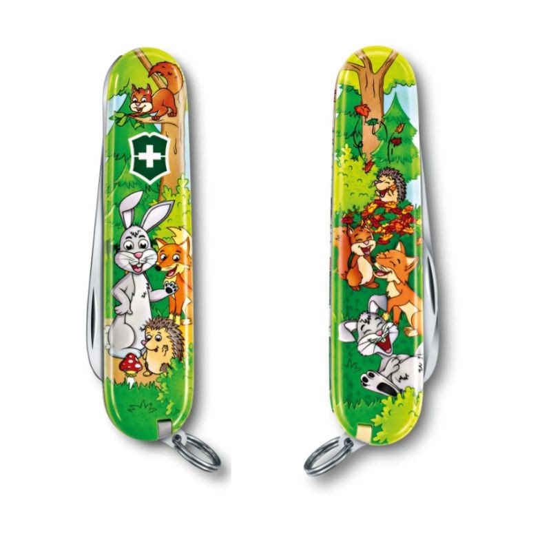 Couteau de Poche "My First Victorinox " + Tour de cou + Livre de coloriage - Lapin Couteau de Poche "My First Victorinox " + Tour de cou + Livre de coloriage - Lapin
