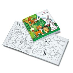 Couteau de Poche "My First Victorinox " + Tour de cou + Livre de coloriage - Lapin Couteau de Poche "My First Victorinox " + Tour de cou + Livre de coloriage - Lapin