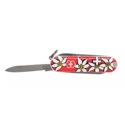 Couteau de poche Victorinox "Classic SD" - 7 fonctions - Edelweiss