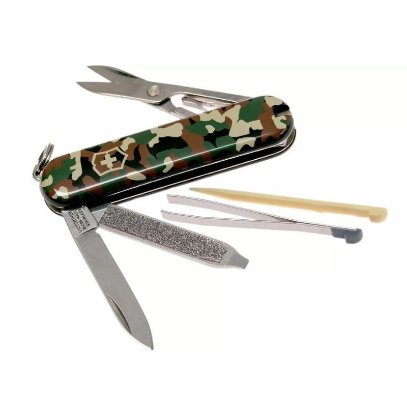 Couteau de poche Victorinox "Classic SD" - 7 fonctions - Camouflage