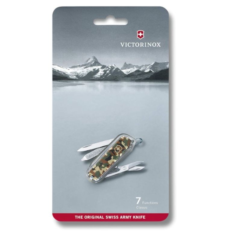 Couteau de poche Victorinox "Classic SD" - 7 fonctions - Camouflage
