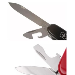 Couteau de poche Victorinox "Spartan" - 12 fonctions - Noir ou Rouge