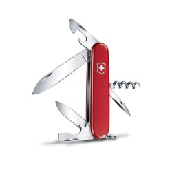 Couteau de poche Victorinox "Spartan" - 12 fonctions - Noir ou Rouge