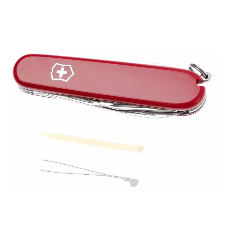 Couteau de poche Victorinox "Spartan" - 12 fonctions - Noir ou Rouge