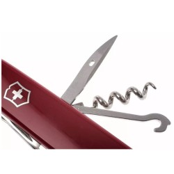Couteau de poche Victorinox "Huntsman" - Rouge ou Bleu transparent - 15 fonctions Couteau de poche Victorinox "Huntsman" - Rouge ou Bleu transparent - 15 fonctions
