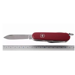 Couteau de poche Victorinox "Huntsman" - Rouge ou Bleu transparent - 15 fonctions Couteau de poche Victorinox "Huntsman" - Rouge ou Bleu transparent - 15 fonctions