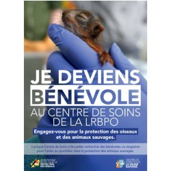 Flyer "Je deviens bénévole au Centre de soins de la LRBPO" - Dépliant