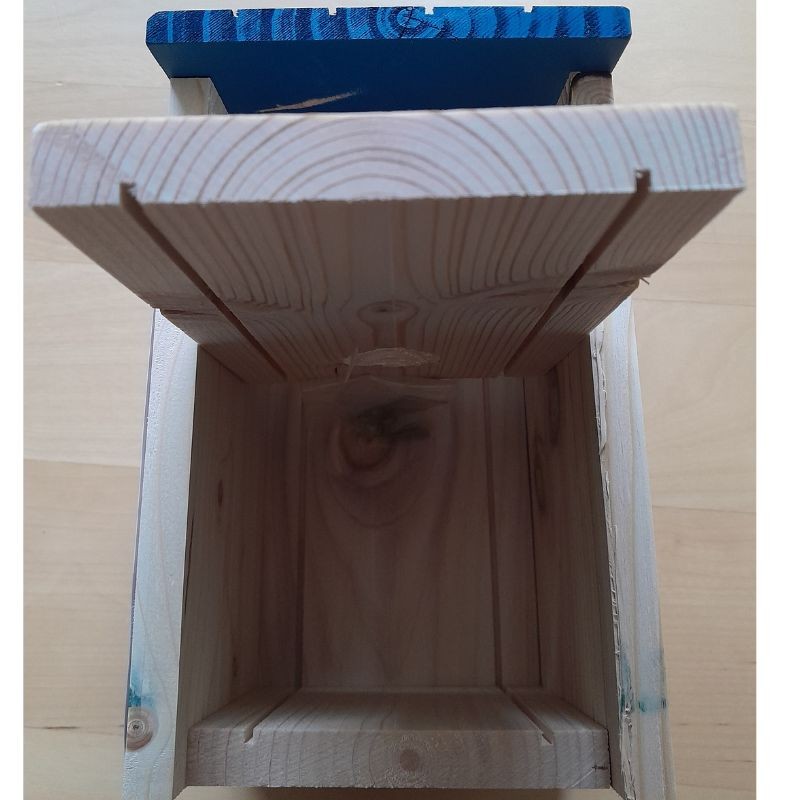 Nichoir "Chez Jojo" 34mm - Pin Douglas/Epicéa