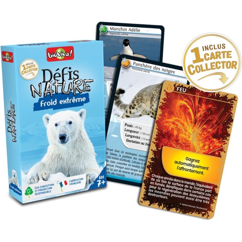 Jeu Défis Nature - Froid extrême - Bioviva