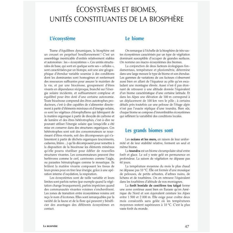 Le guide illustré de l'écologie Le guide illustré de l'écologie
