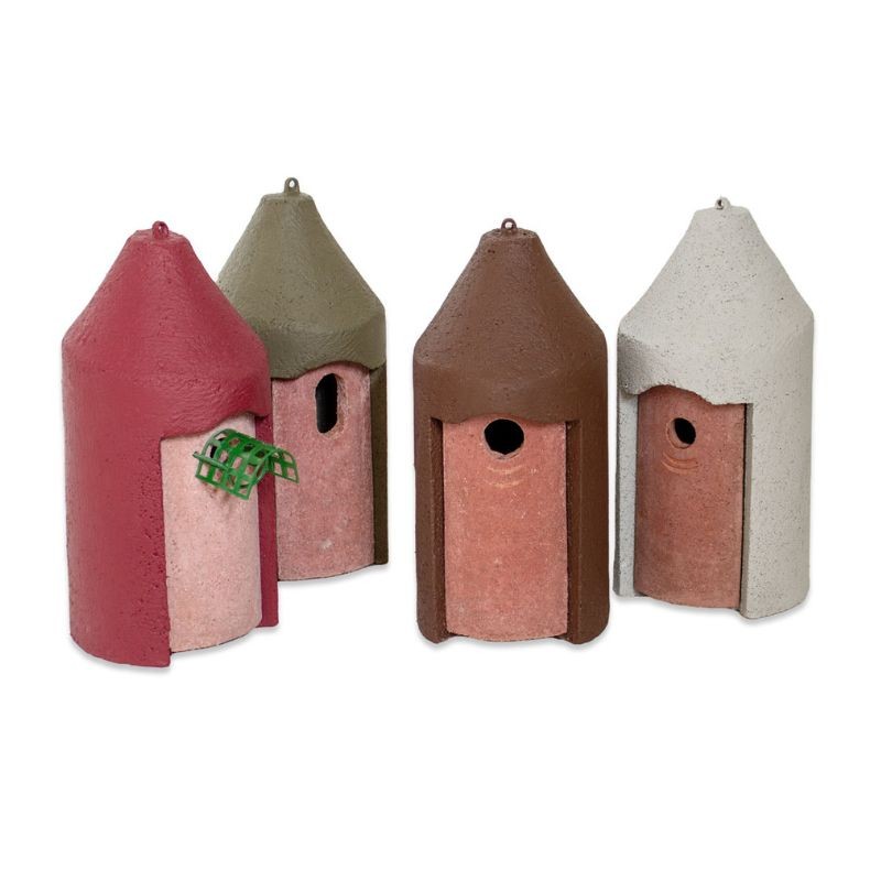 Porte de rechange pour nichoirs 26mm ou 32mm - Béton de bois - Schwegler 1B et 2M