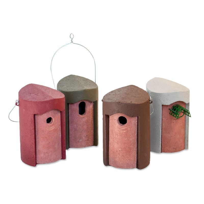 Porte de rechange pour nichoirs 26mm ou 32mm - Béton de bois - Schwegler 1B et 2M