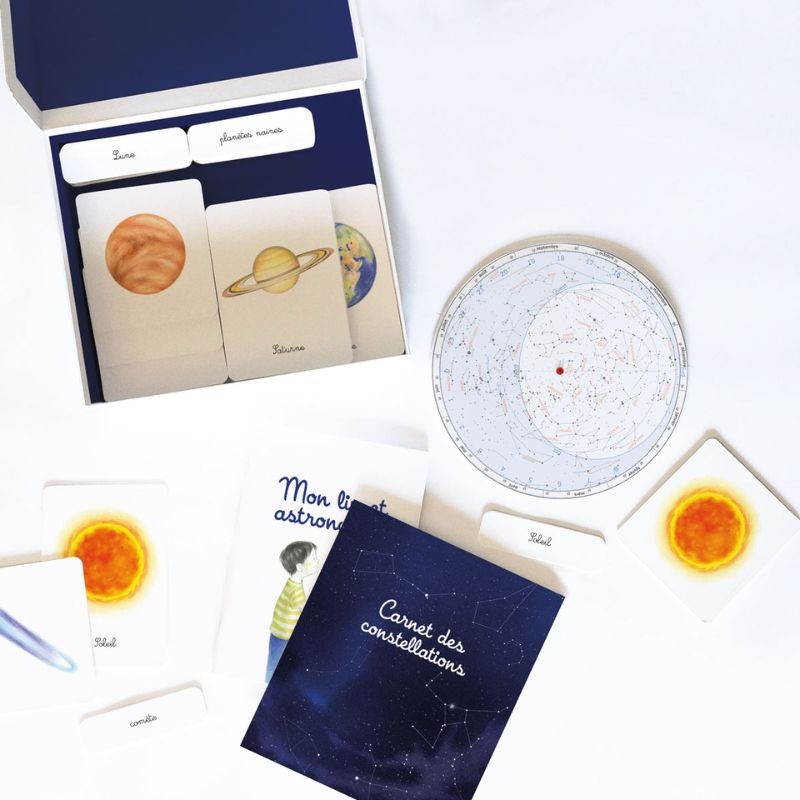 Mon coffret Montessori astronomie