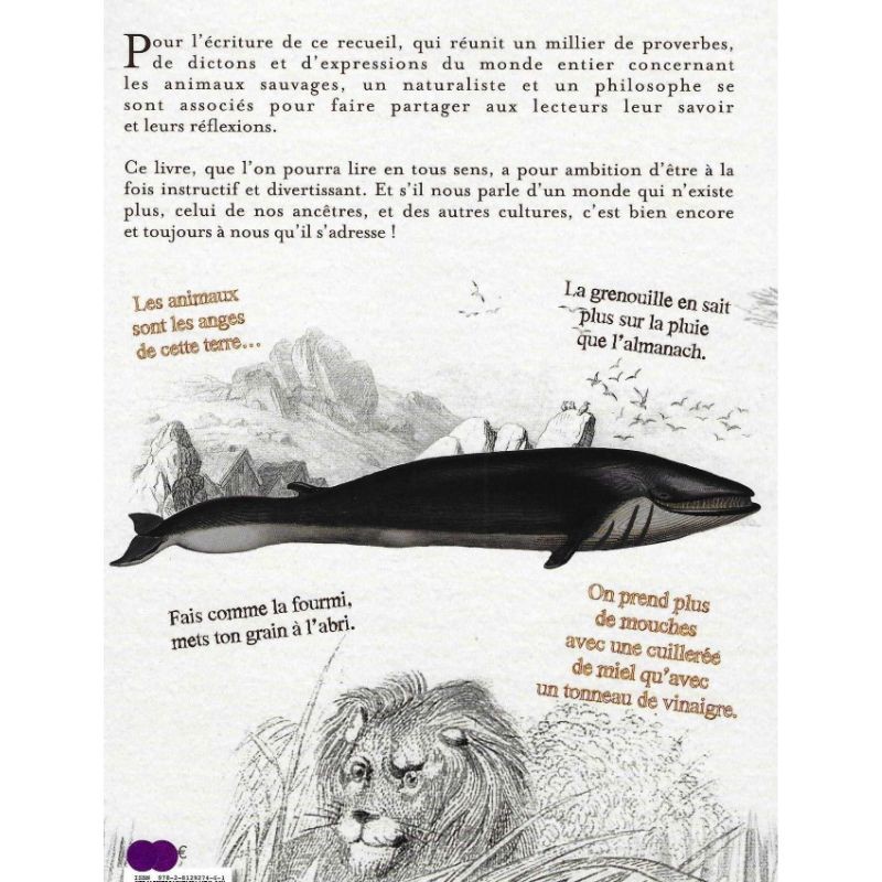 Bestiaire des proverbes des animaux sauvages Bestiaire des proverbes des animaux sauvages