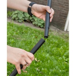 Poteau pour silo - noir