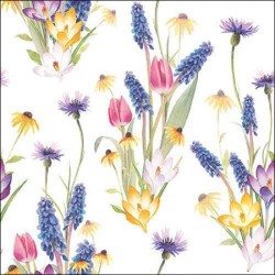 Serviettes "Bonjour printemps" - Table