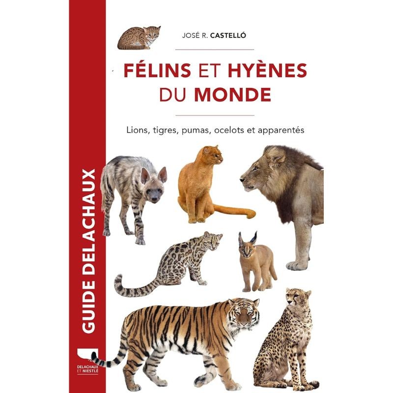 Félins et Hyènes du monde - Lions, Tigres, Pumas, Ocelots et apparentés