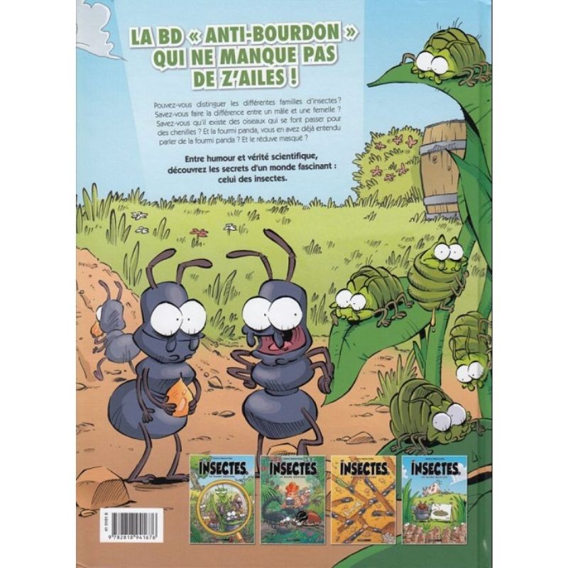 Les Insectes en BD - Tome 4 Les Insectes en BD - Tome 4