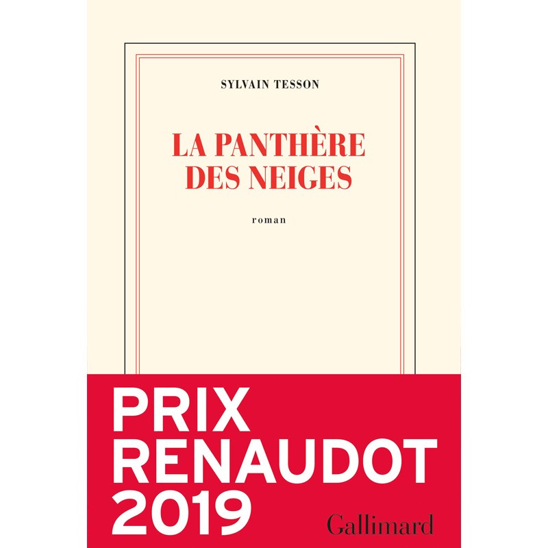 La panthère des neiges - Prix Renaudot 2019