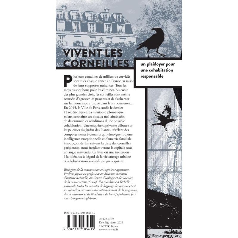 Vivent les corneilles - Un plaidoyer pour une cohabitation responsable Vivent les corneilles - Un plaidoyer pour une cohabitation responsable