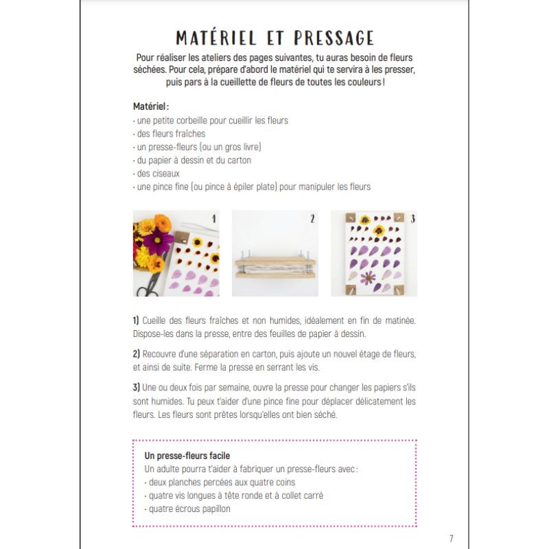 L'atelier fleurs séchées - Les après-midi créatifs