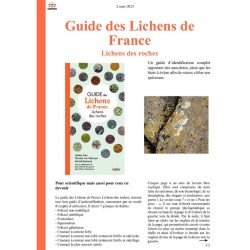 Guide des lichens de France - Lichens des roches Guide des lichens de France - Lichens des roches
