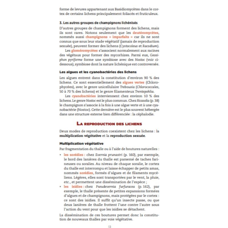 Guide des lichens de France – Lichens des arbres