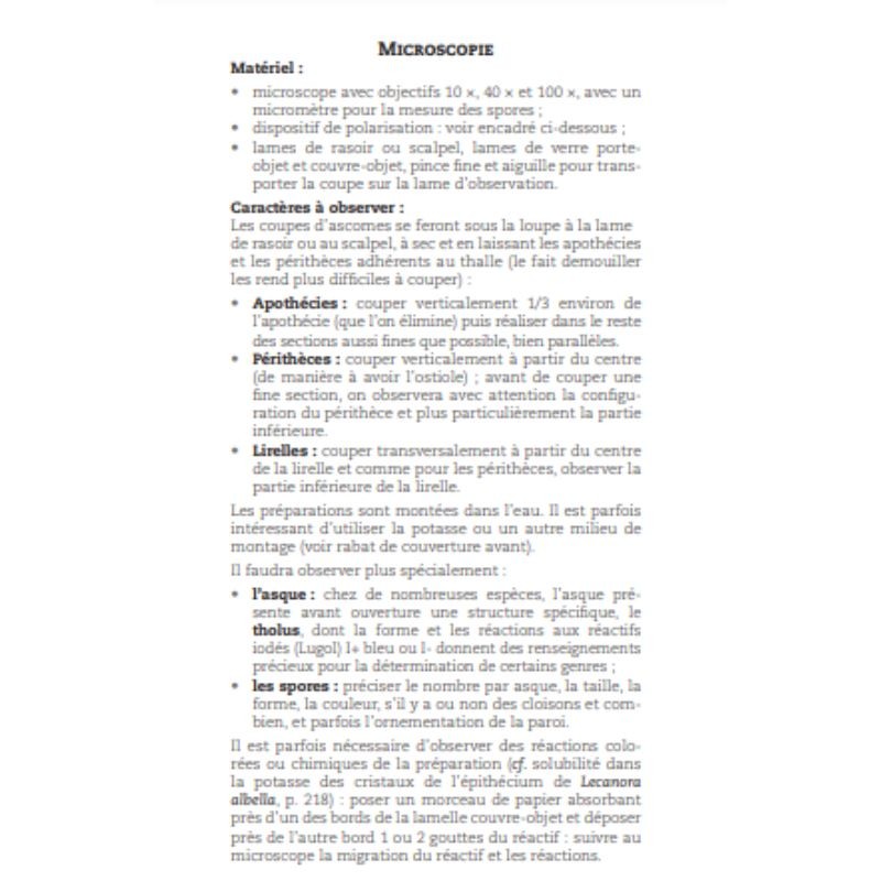 Guide des lichens de France – Lichens des arbres