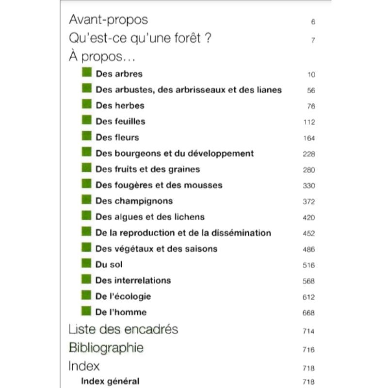 La forêt redécouverte