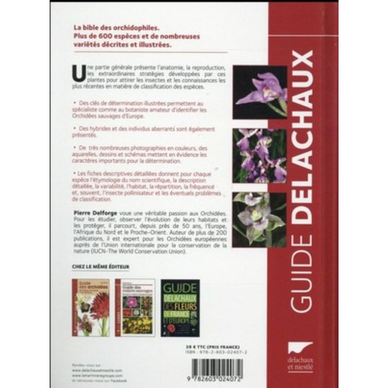 Orchidées d'Europe, d'Afrique du Nord et du Proche-Orient