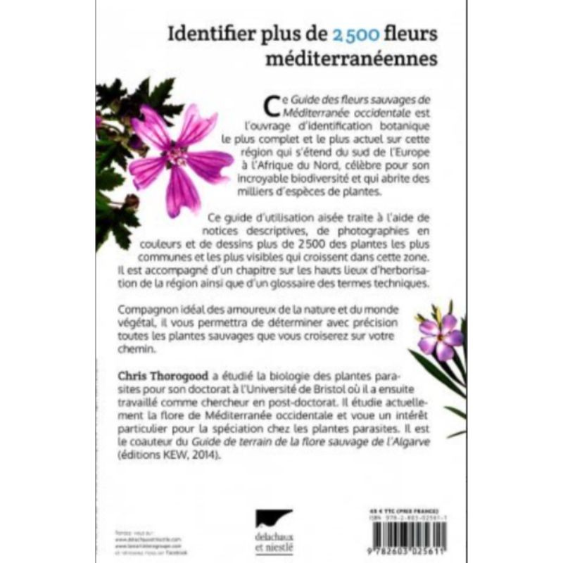 Guide des fleurs sauvages de Méditerranée occidentale Guide des fleurs sauvages de Méditerranée occidentale