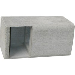 Nichoir de façade à intégrer - Béton de fibres végétales/Béton de bois - Schwegler (1HE - 631/8)