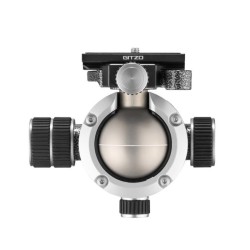 Rotule ball centrée, Série 4, verrouillage à molette GH4383QD - Gitzo Rotule ball centrée, Série 4, verrouillage à molette GH4383QD - Gitzo