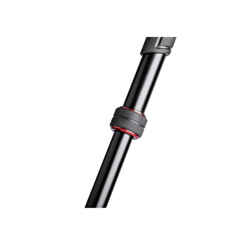Trépied 190GO! 4 sections en aluminium avec verrouillage rotatif - Manfrotto