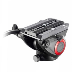 Rotule MVH500AH pour trépied léger avec base plate - Manfrotto