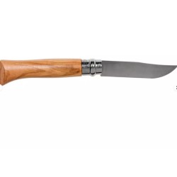 Couteau de poche Opinel N°08 Olivier + étui