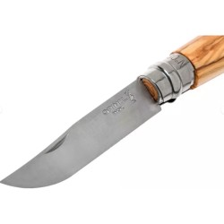 Couteau de poche Opinel N°08 Olivier + étui