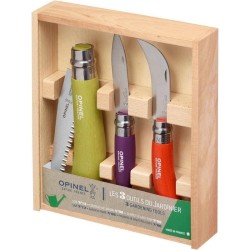 Couteaux de poche Opinel - Coffret du Jardinier Couleur Couteaux de poche Opinel - Coffret du Jardinier Couleur