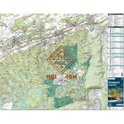 Carte de promenades - Viroinval (Belgique)