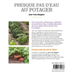 Presque pas d'eau au potager