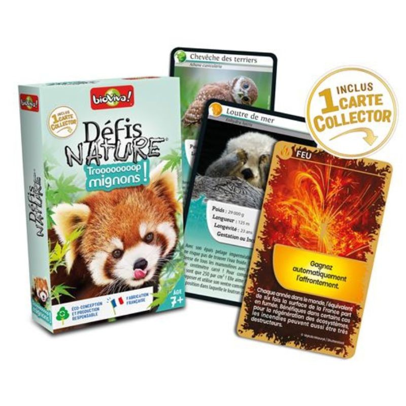 Jeu Défis Nature - Trop mignons ! - Bioviva Jeu Défis Nature - Trop mignons ! - Bioviva