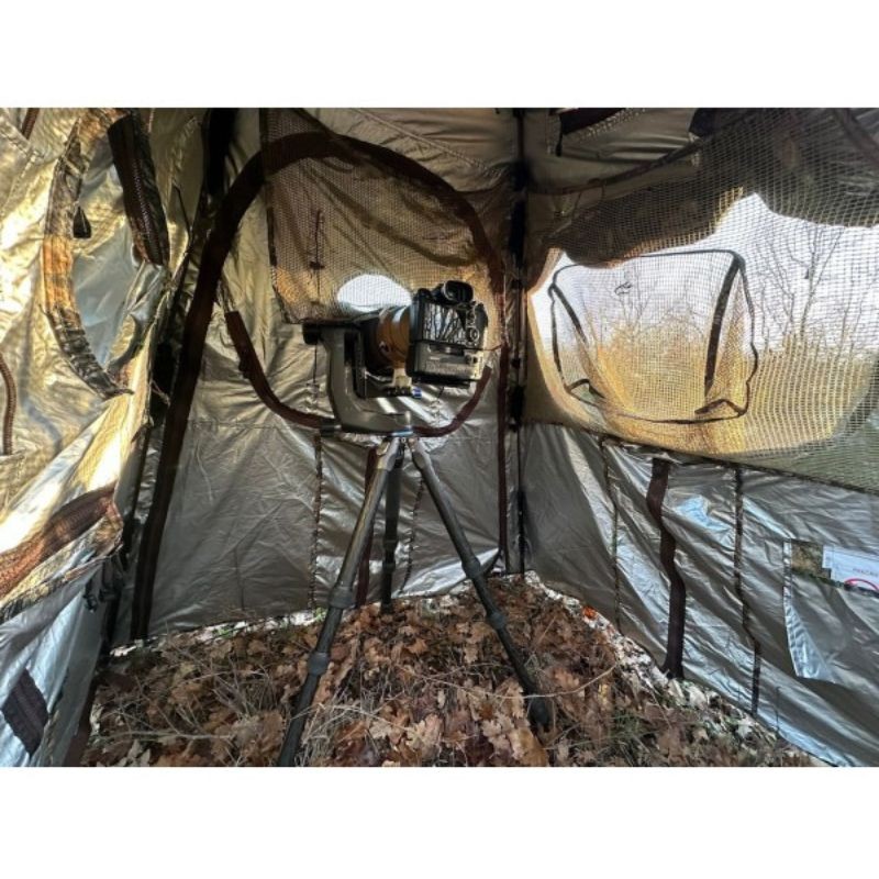 Affût d'observation Tragopan V7 - 3 portes - Tente de camouflage