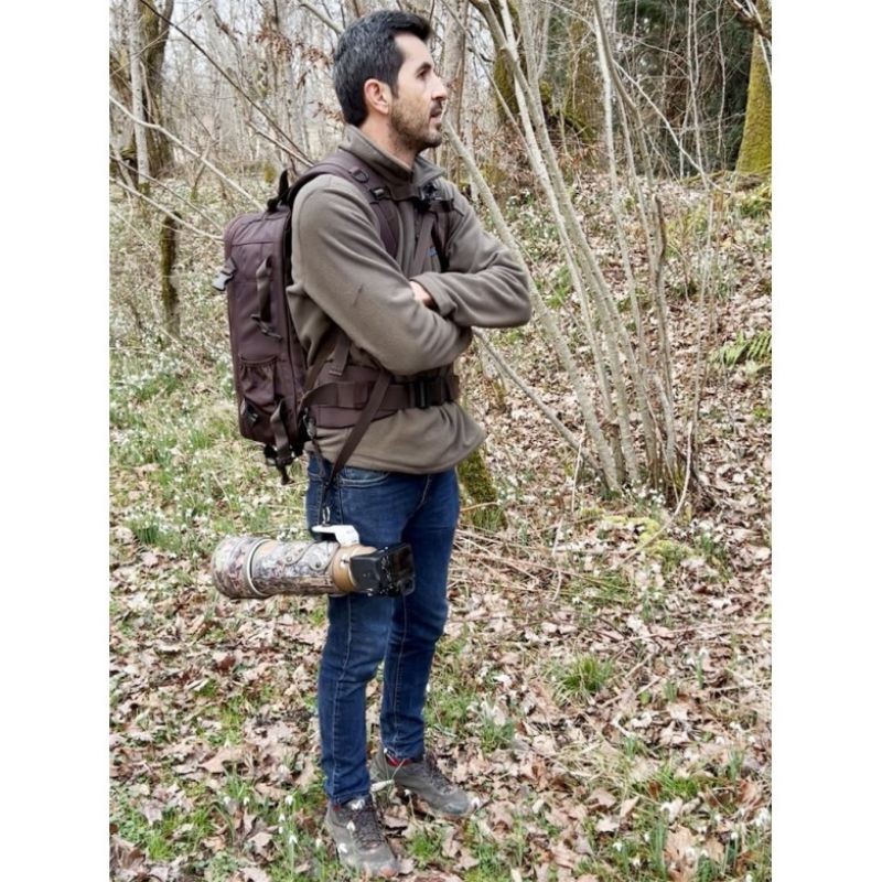 Sangle glissière à report de charge pour appareil photo - Tragopan Sangle glissière à report de charge pour appareil photo - Tragopan