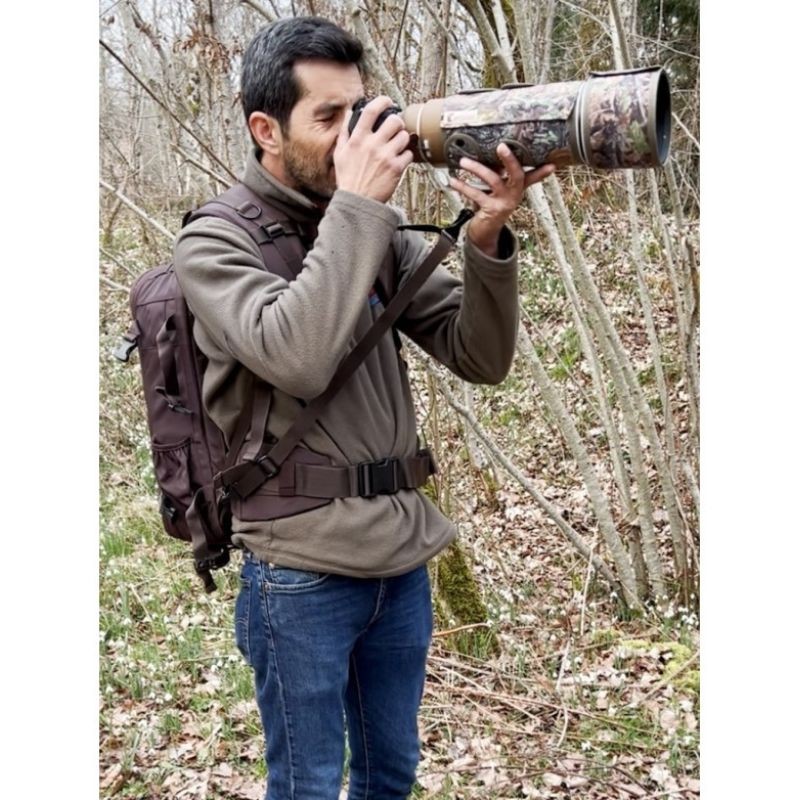 Sangle glissière à report de charge pour appareil photo - Tragopan Sangle glissière à report de charge pour appareil photo - Tragopan