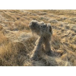 Lot de 3 manchons Ghillie beige pour jambes de trépied - Tragopan