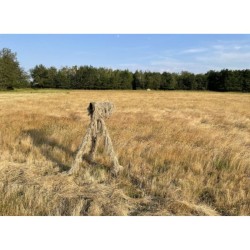 Lot de 3 manchons Ghillie beige pour jambes de trépied - Tragopan