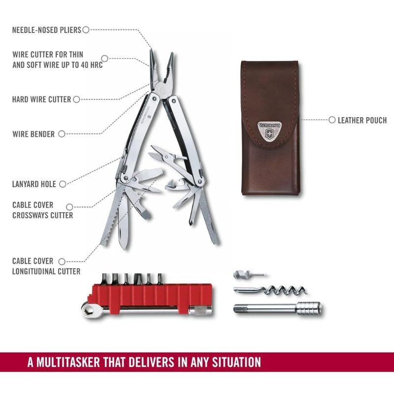 Couteau de poche Victorinox "SwissTool X Plus" - 38 Fonctions Couteau de poche Victorinox "SwissTool X Plus" - 38 Fonctions